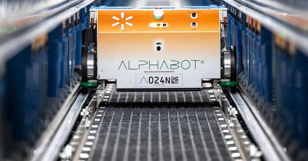 Los robots de Walmart no pueden con los pavos ni las cajas de cartón